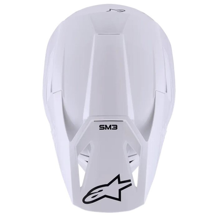 Alpinestars SM3 Motocross Helm Solid weiss