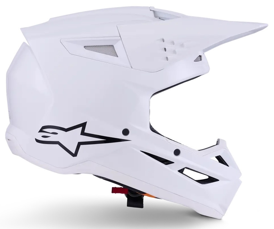 Alpinestars SM3 Motocross Helm Solid weiss