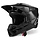 SM3 Motocross Helm Solid schwarz glänzend