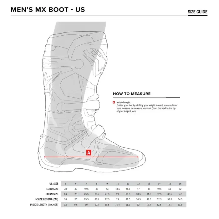 Alpinestars Tech 7 Yamaha MX Motocross Stiefel blau