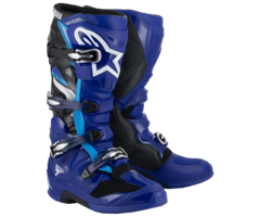 Alpinestars Tech 7 Yamaha MX Motocross Stiefel blau