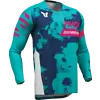 Thor Launchmode Bleach Jersey für Jugendliche - Blau, Pink, Weiß, Aqua