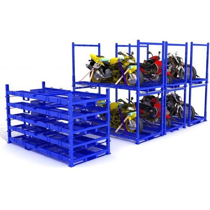 HM Group Heavy Duty Motorrad Transportbox Stapelboxen