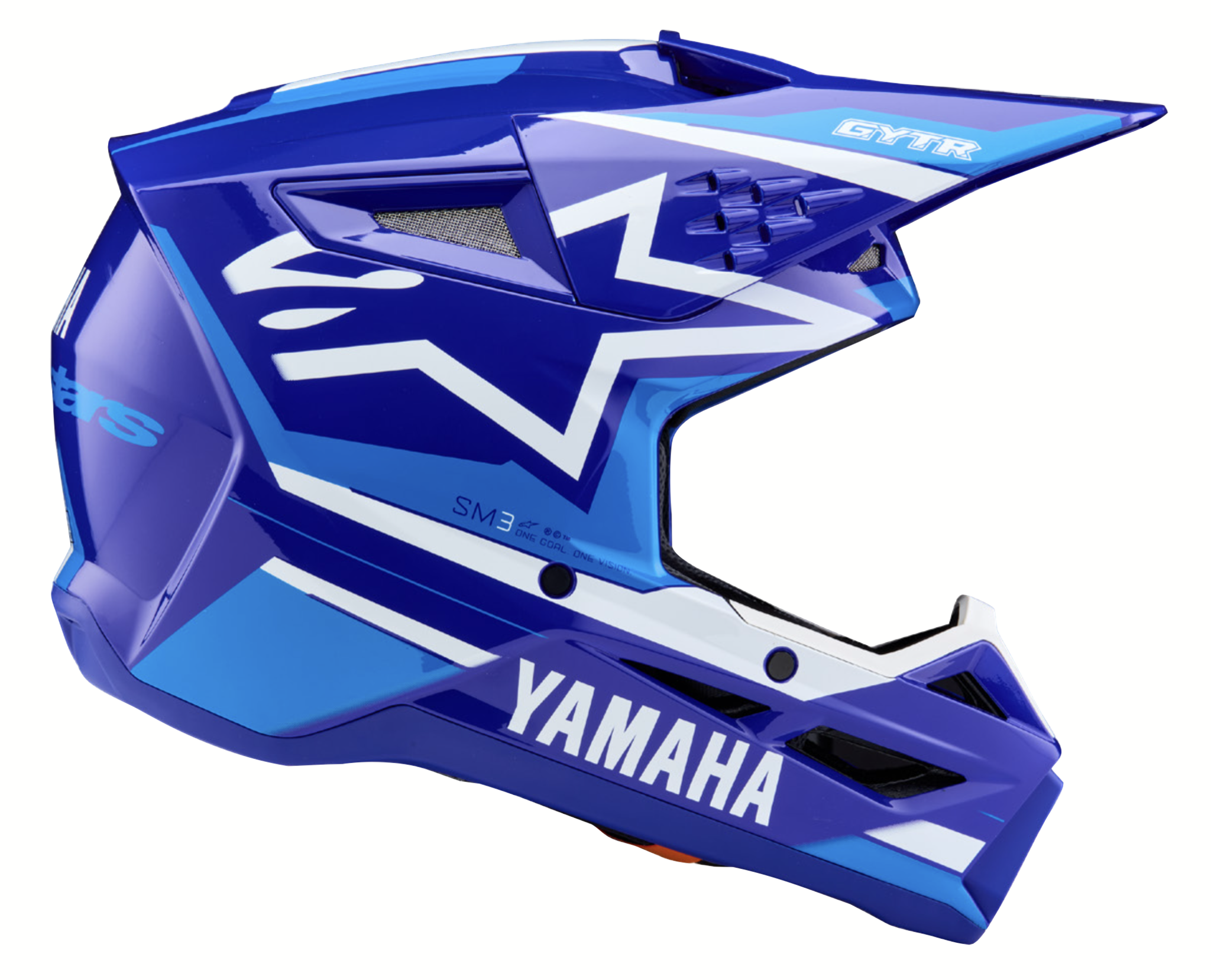 Alpinestars SM3 Motocross Helm Yamaha Edition