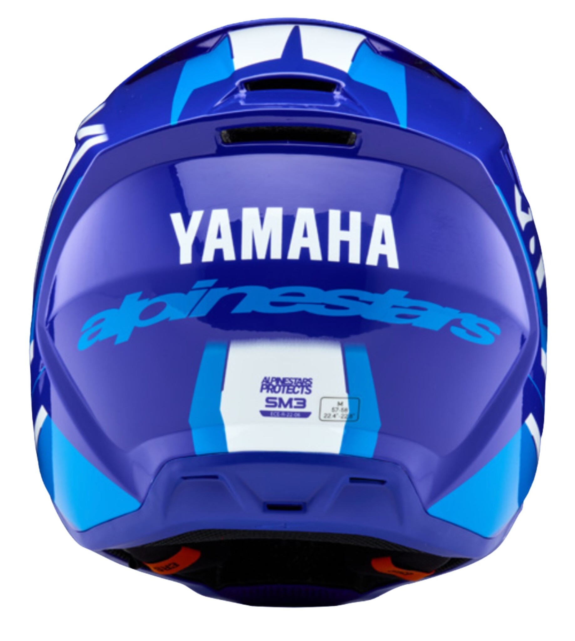 Alpinestars SM3 Motocross Helm Yamaha Edition