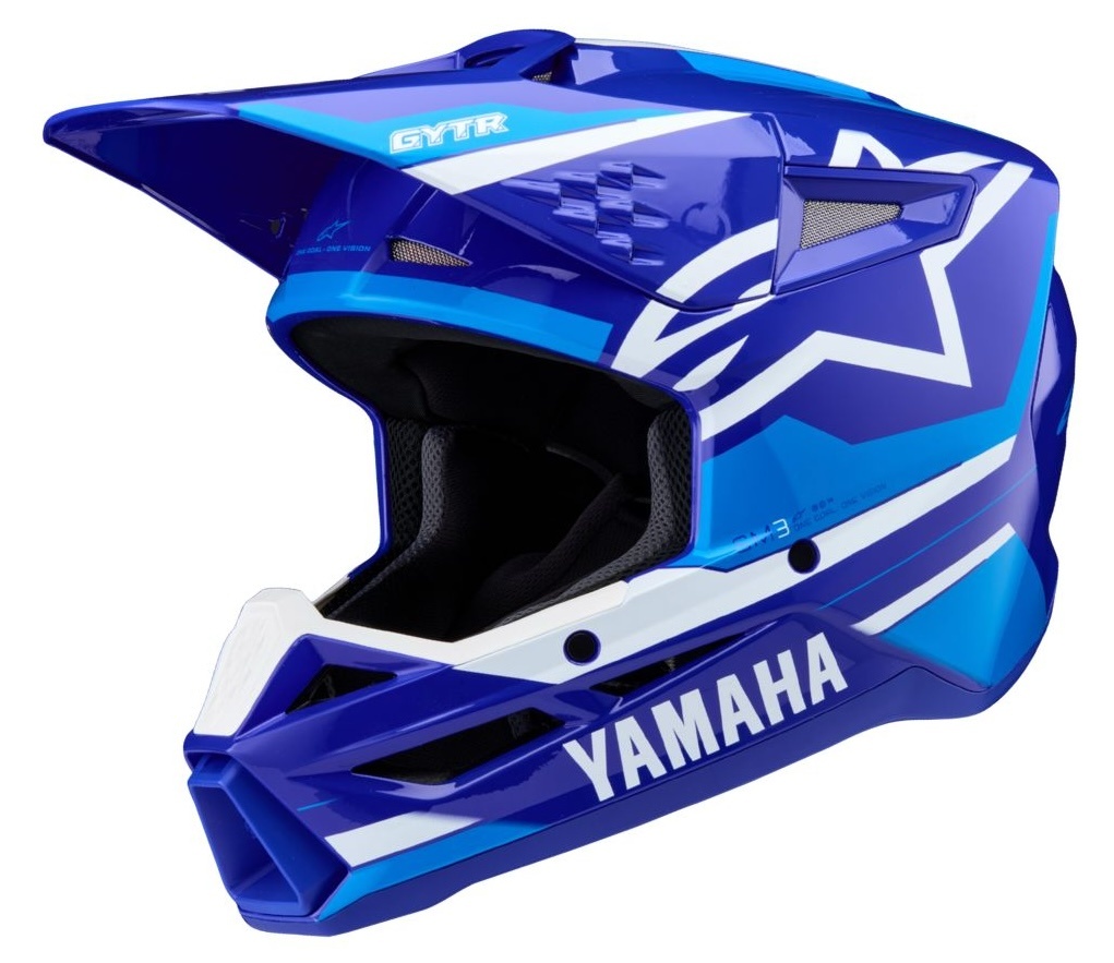 Alpinestars SM3 Motocross Helm Yamaha Edition