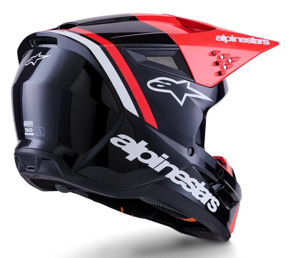 Alpinestars SM3 Motocross Helm Radium