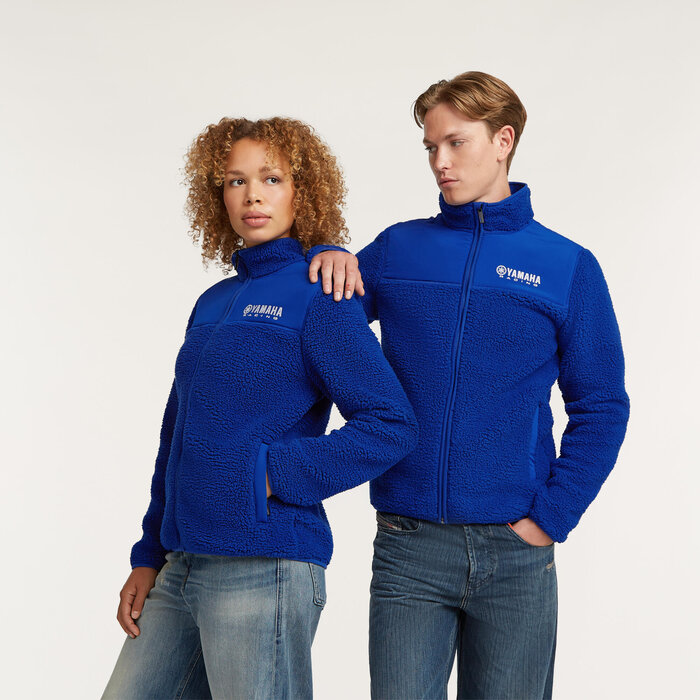 Yamaha Paddock Blue Teamwear Fleece Hoodie Unisex Essential