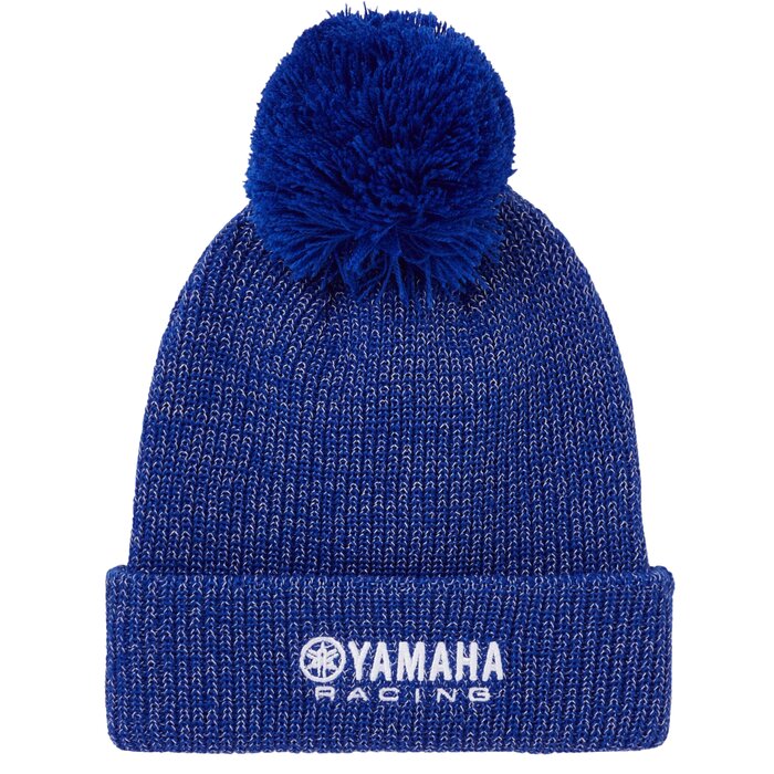 Yamaha Paddock Blue Essentials Beanie Haube für Erwachsene