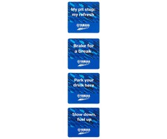 Yamaha Paddock Blue Untersetzer-Set