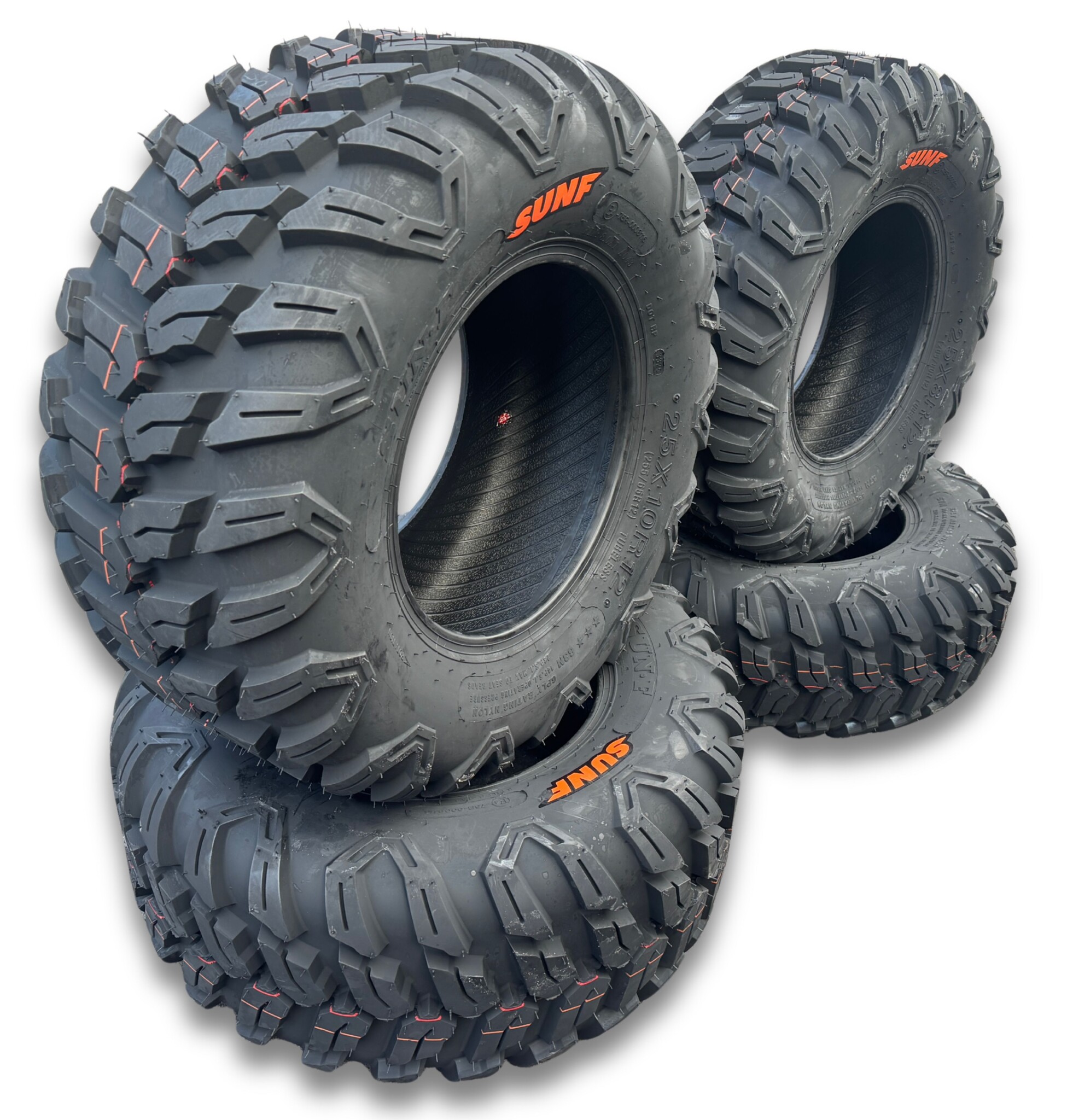 Sunf A-043 Reifensatz 25x8-12 & 25x10-12