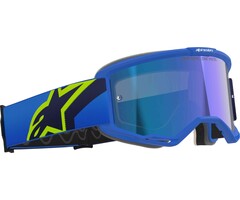 Alpinestars Vision 5 Corp - MX Morocross Brille blau neongelb