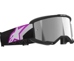 Alpinestars Vision 5 Corp - MX Morocross Brille grau pink