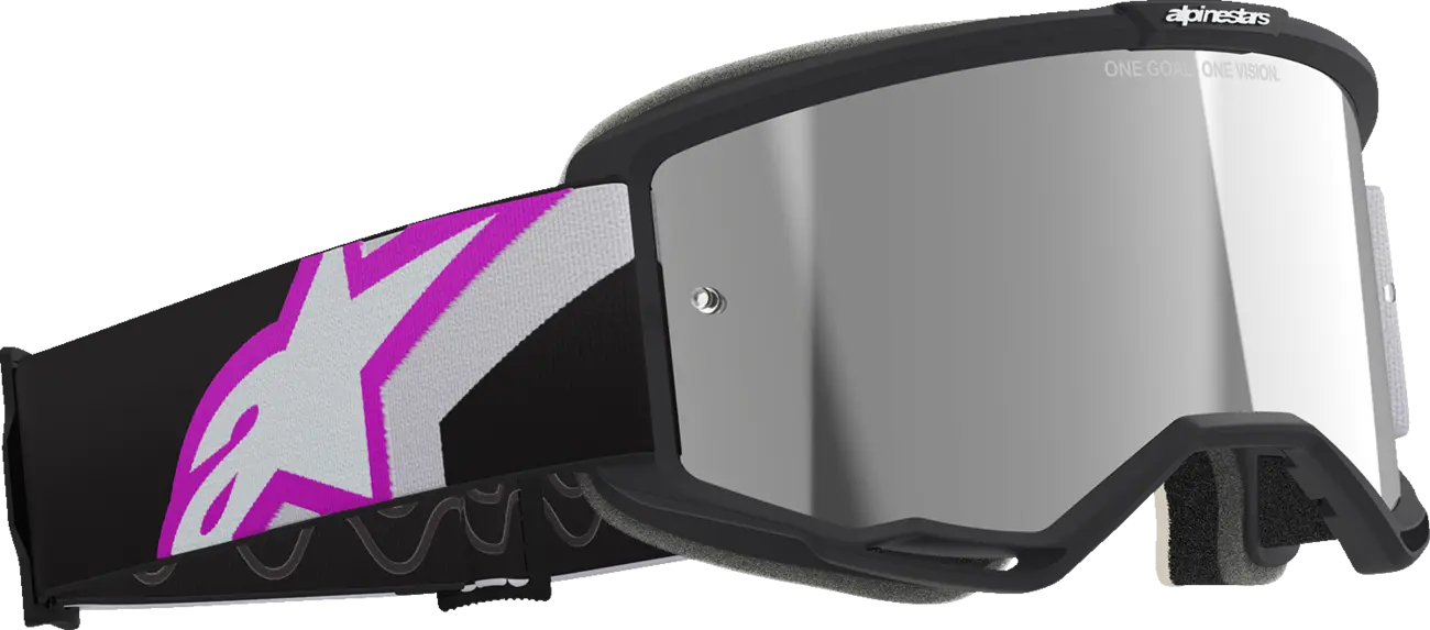 Alpinestars Vision 5 Corp - MX Morocross Brille grau pink