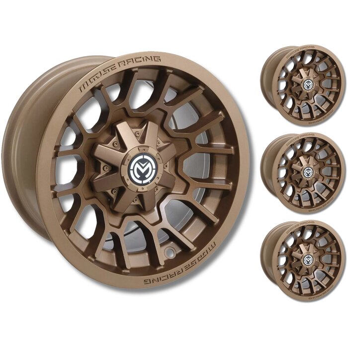 Moose Utility Felgensatz 24X Wheels - gold 14 Zoll