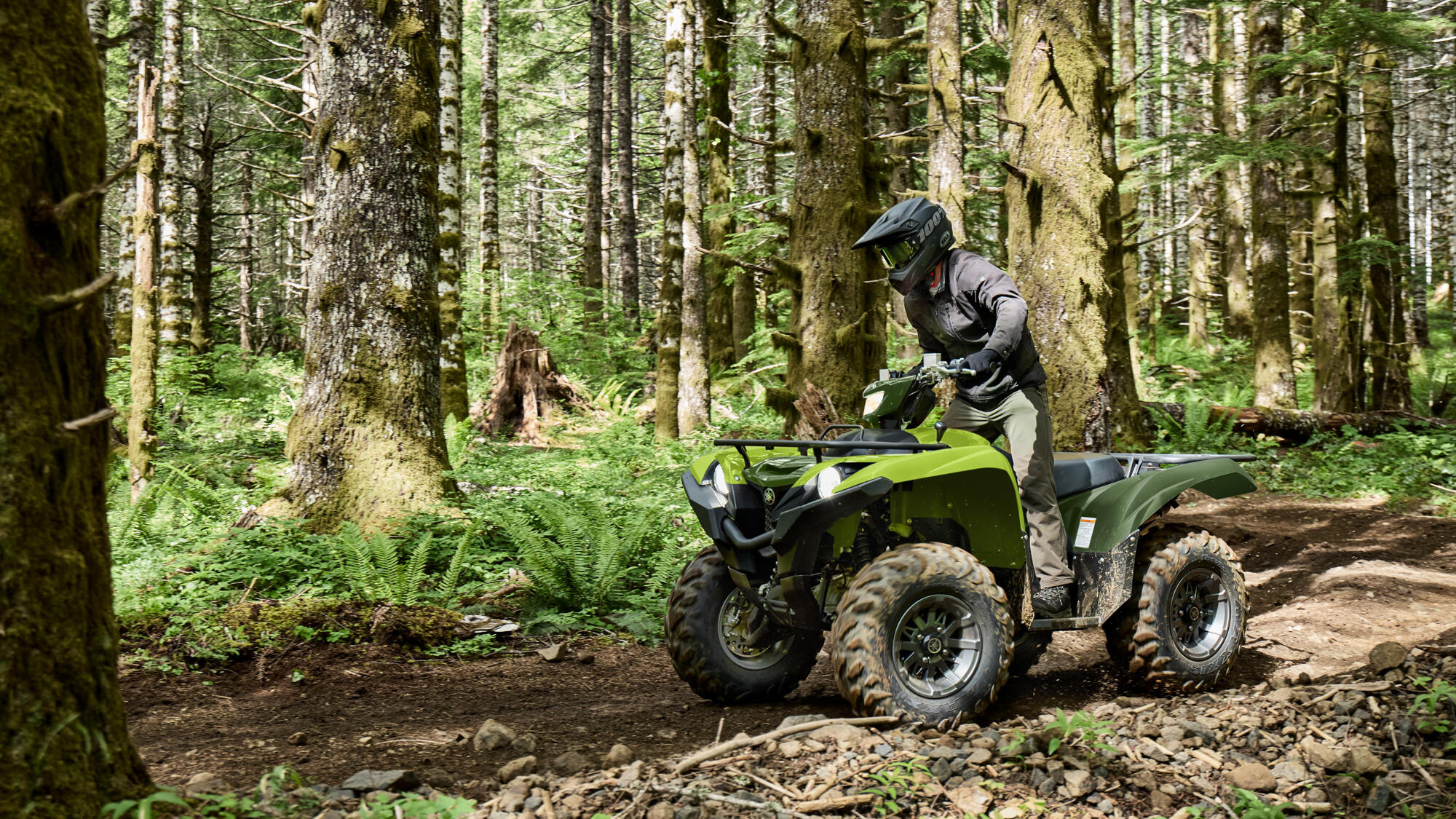 Yamaha Grizzly 700 EPS ATV 4x4 mit Seilwinde und Alufelgen