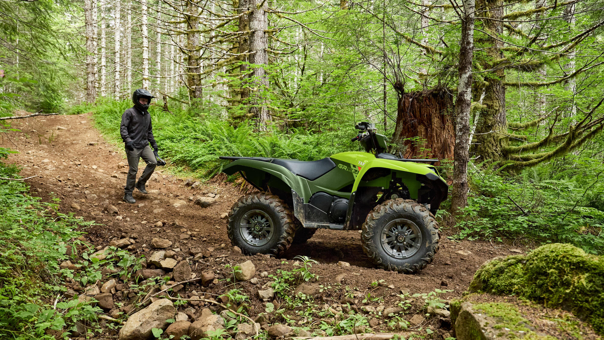 Yamaha Grizzly 700 EPS ATV 4x4 mit Seilwinde und Alufelgen