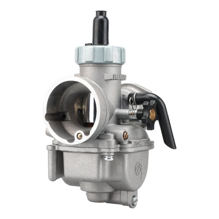 Mikilon Nibbi Racing PE19 Silver Line Flansch Vergaser für MZK 124 / 140 Dirtbike