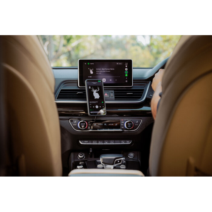 Quad Lock Auto - Kabelloser CarPlay / Android Auto Adapter