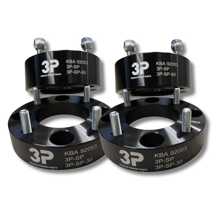 3P Pedalo Power Parts Spurverbreiterungen mit ABE CFMOTO Vorderachse 30 mm Hintersachse 50 mm