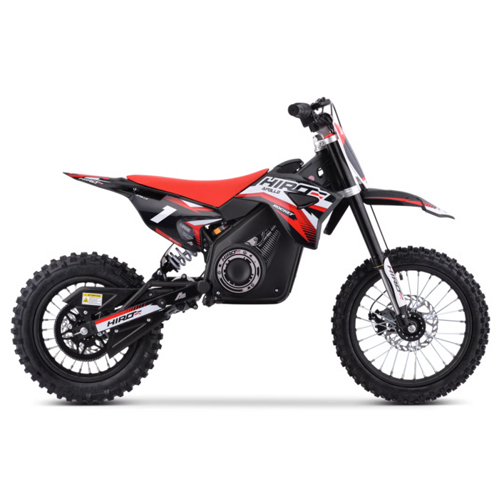 Apollino Rocket Hiro Dirtbike 1300W / max 1600W 48V 14/12 Zoll Lithium Akku 13Ah Elektro Crossbike