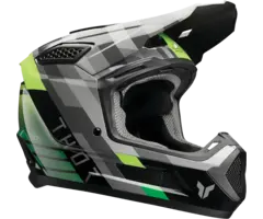 Thor Helm Fleet Camber grün grau