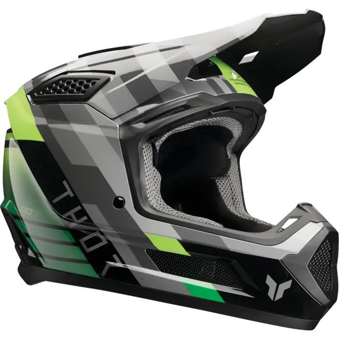 Thor Helm Fleet Camber grün grau