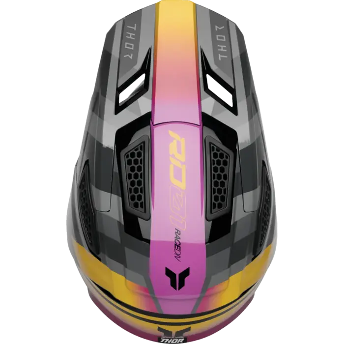 Thor Helm Fleet Camber magenta schwarz