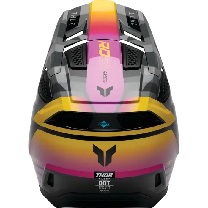 Thor Helm Fleet Camber magenta schwarz