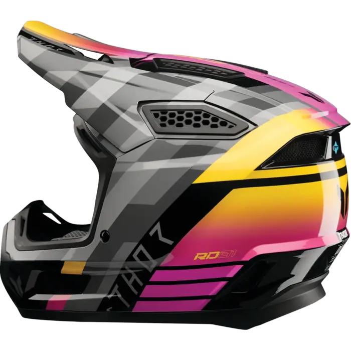 Thor Helm Fleet Camber magenta schwarz