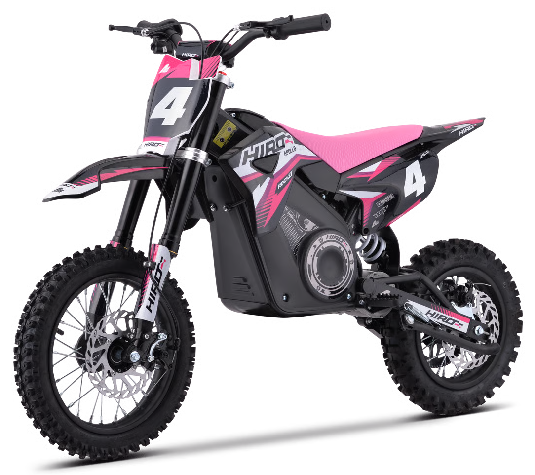 Apollino Rocket Hiro Dirtbike 1000W / max 1200W 36V 10/12 Zoll Lithium Akku 12Ah Elektro Crossbike