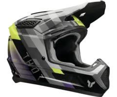 Thor Helm Fleet Camber schwarz grau lila