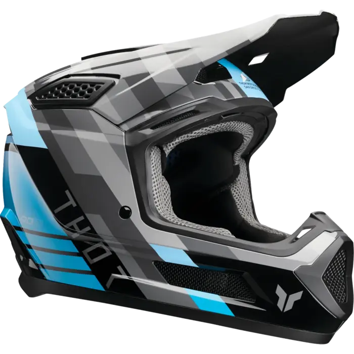 Thor Helm Fleet Camber schwarz grau blau