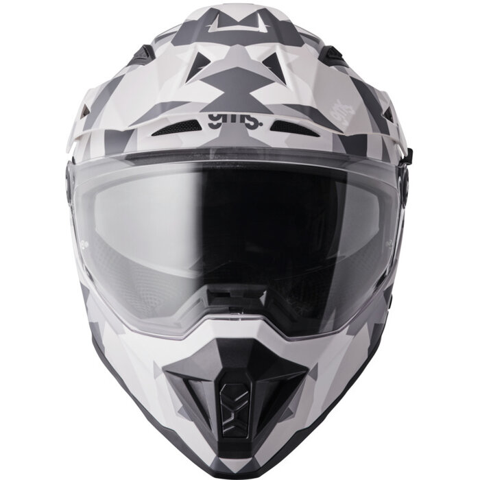 GMS ATV Helm Adventus Camo matt schwarz