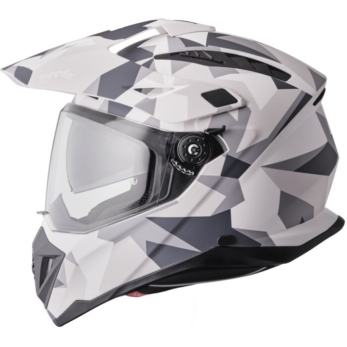 GMS ATV Helm Adventus Camo matt schwarz