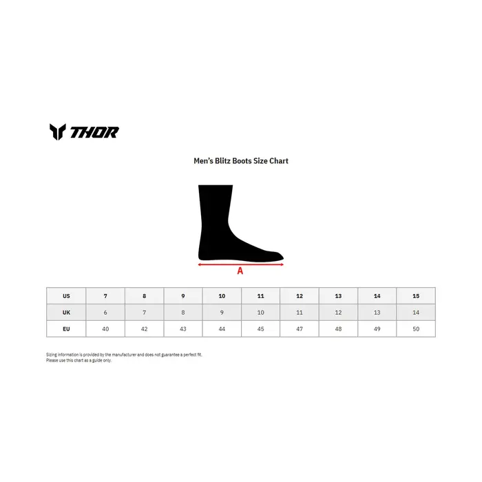 Thor XRS Stiefel schwarz