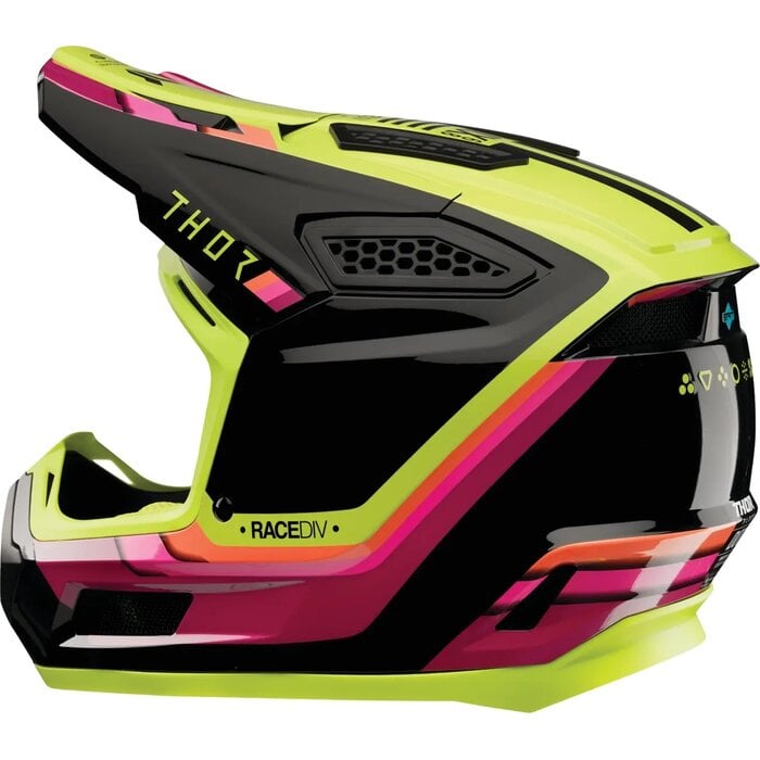 Thor Kinderhelm Fleet Defy schwarz pink gelb