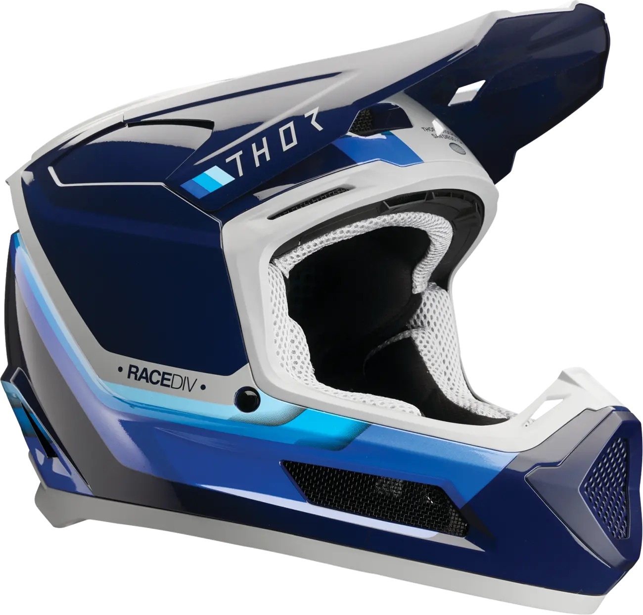 Thor Kinderhelm Fleet Defy schwarz blau grau