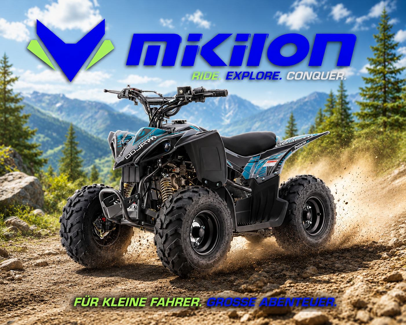Mikilon Odjar Predator 110 Kinder & Jugenquad