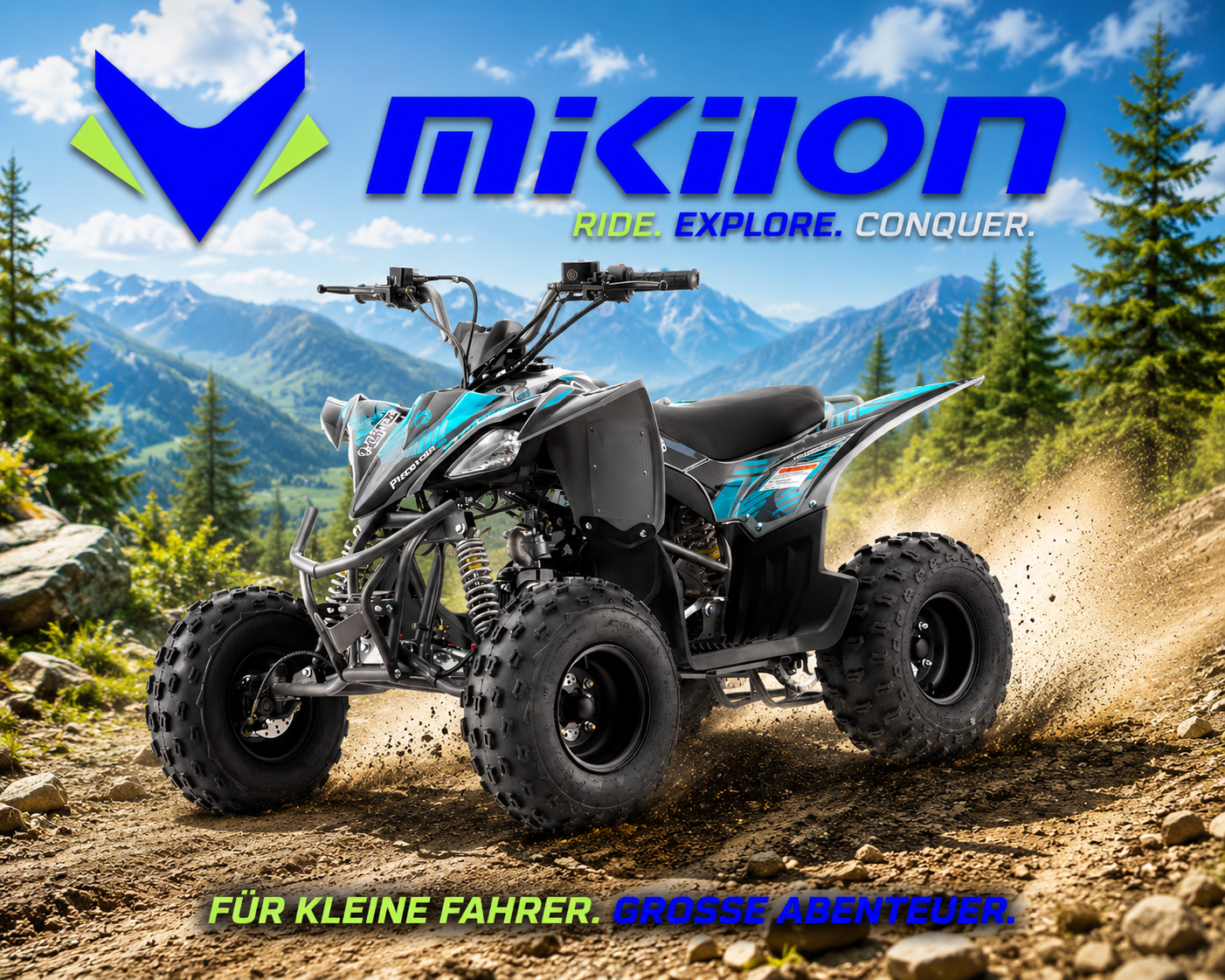 Mikilon Kinder & Jugenquad Predator 125cc