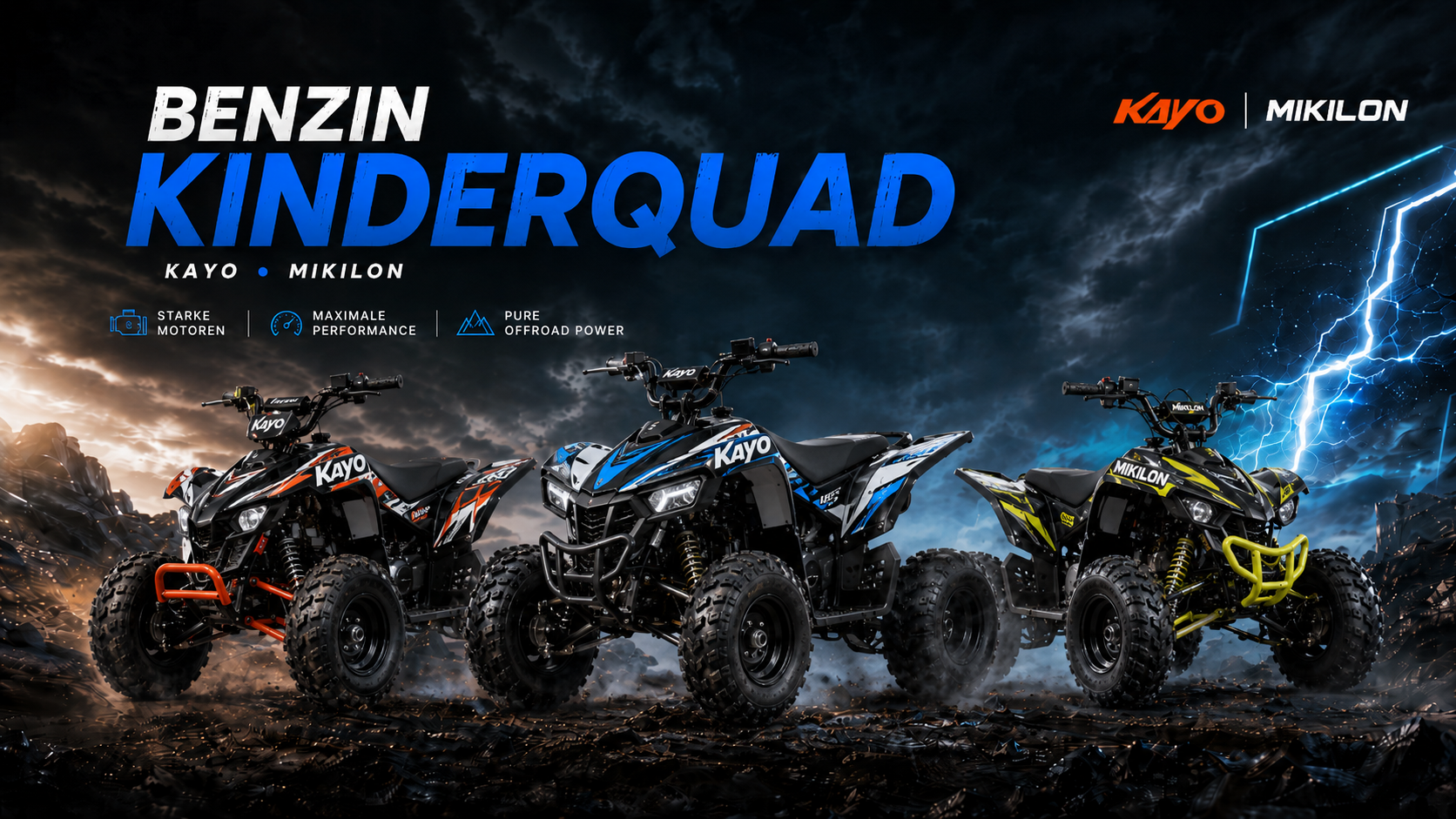 Benzin - Kinderquad