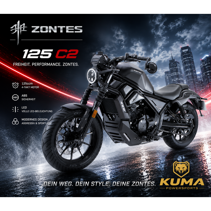 Zontes 125 C  Chopper Motorrad