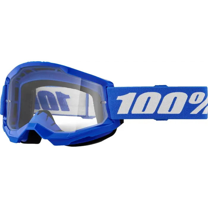 100% Strata 2 MX Brille blau
