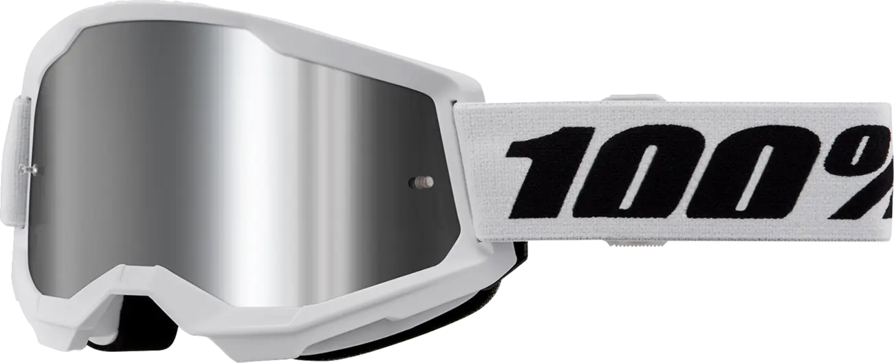 100% Strata 2 MX Brille weiss