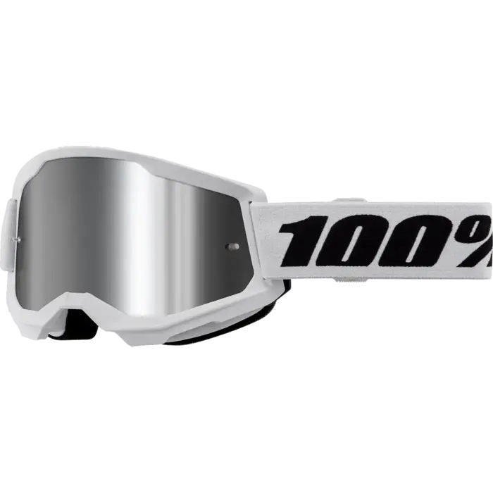 100% Strata 2 MX Brille weiss