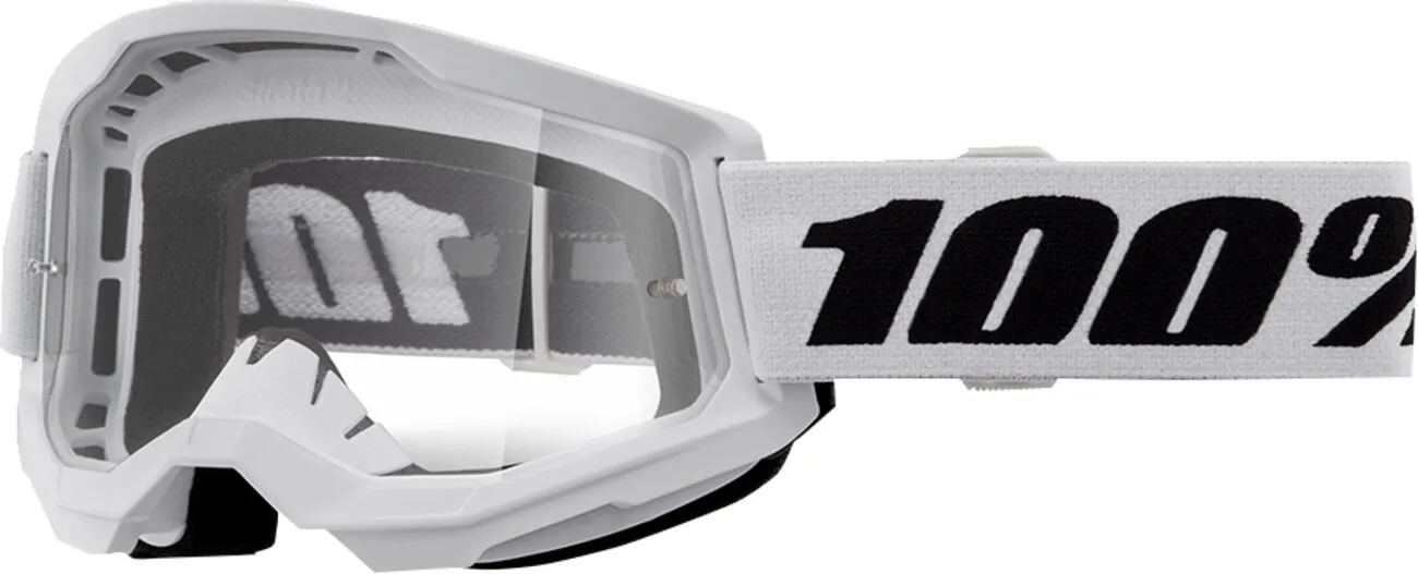 100% Strata 2 MX Brille weiss