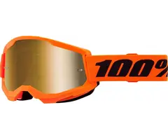 100% Strata 2 MX Brille orange