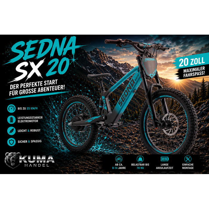 Apollino Elektro Kinderbike Sedna SX 20" - Laufrad