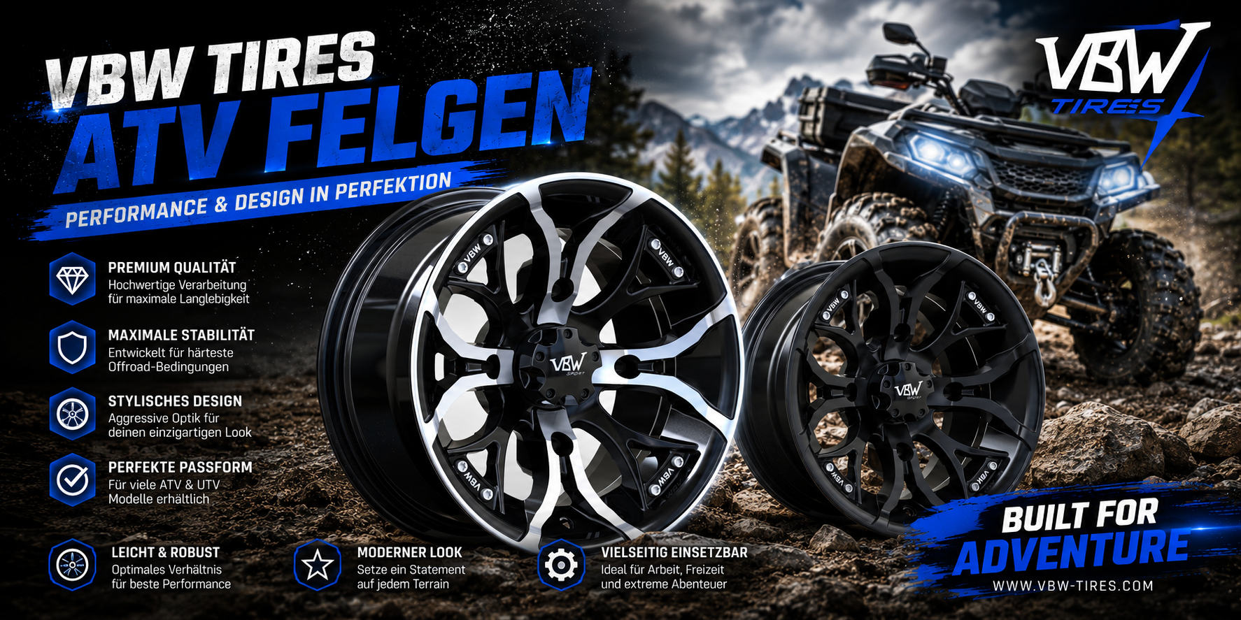 ATV Alufelgen von VBW