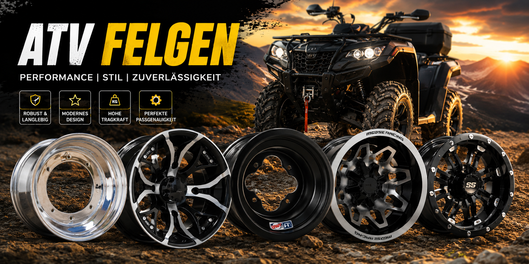 Quad & ATV Felgen
